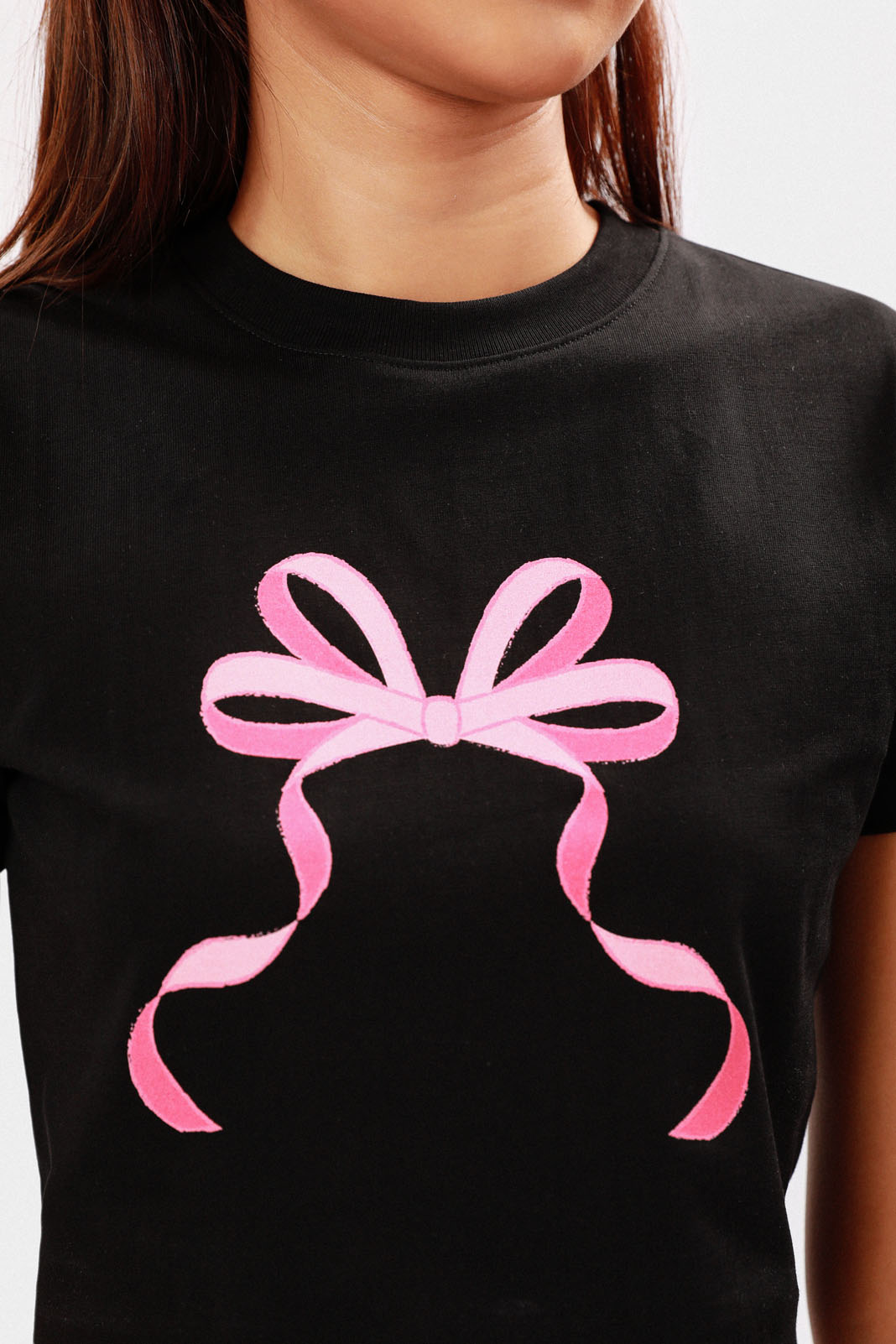 Cropped T-Shirt With Print | TEN11